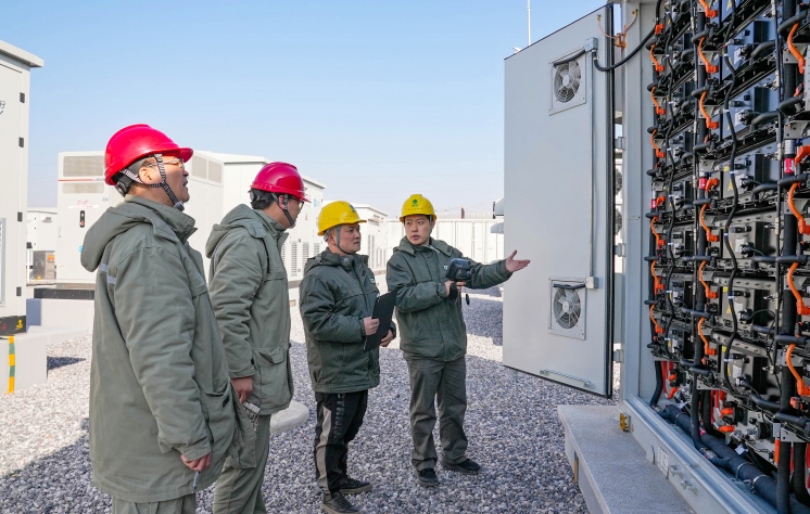 新华社点赞william威廉中文官网肥东100MW/200MWh储能电站：“超级充电宝”保障寒冬用电无忧