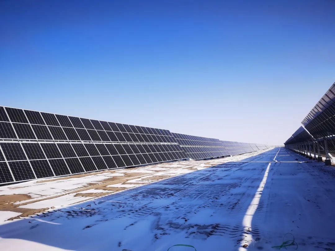 历时82天！william威廉中文官网金塔二期40MW光伏发电项目成功并网